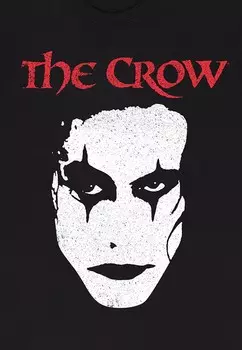 Футболка с принтом THE CROW FACE Henry Tiger, черный
