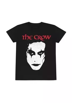 Футболка с принтом THE CROW FACE Henry Tiger, черный