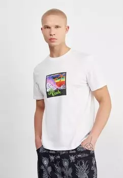 Футболка с принтом THE GARDEN Volcom, цвет white