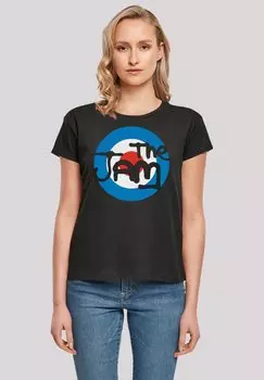 Футболка с принтом THE JAM BAND CLASSIC LOGO F4NT4STIC, черный