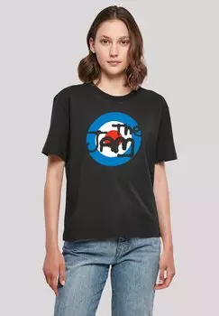 Футболка с принтом THE JAM BAND CLASSIC LOGO F4NT4STIC, черный