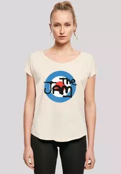 Футболка с принтом THE JAM BAND CLASSIC LOGO F4NT4STIC, песочный