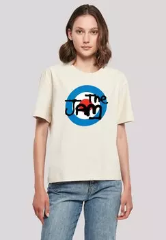 Футболка с принтом THE JAM BAND CLASSIC LOGO F4NT4STIC, песочный