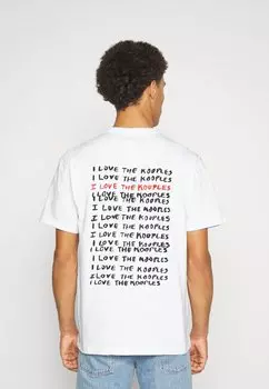 Футболка с принтом The Kooples, белый