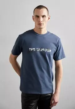 Футболка с принтом The Kooples, цвет dark navy