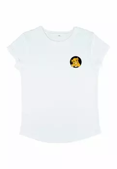 Футболка с принтом THE LION KING SIMBA PATCH Disney, белый