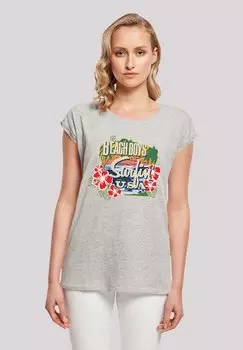 Футболка с принтом THE MUSIK BAND TROPICAL F4NT4STIC, серый