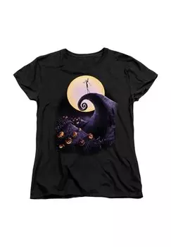 Футболка с принтом THE NIGHTMARE BEFORE CHRISTMAS POSTER Star Wars, черный