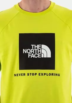 Футболка с принтом The North Face, желтый