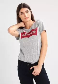 Футболка с принтом THE PERFECT Levi's, цвет grey