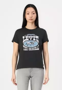 Футболка с принтом THE PERFECT Levi's, черный