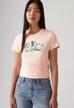 Футболка с принтом THE PERFECT Levi's, светло-розовый
