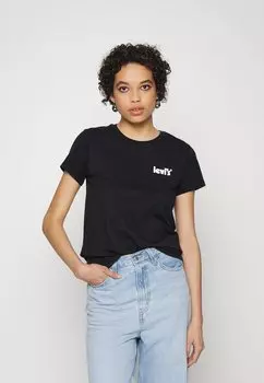 Футболка с принтом THE PERFECT TEE Levi's, черный