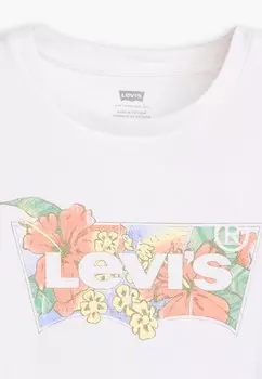 Футболка с принтом The Perfect Tee Levi's, ярко-белая