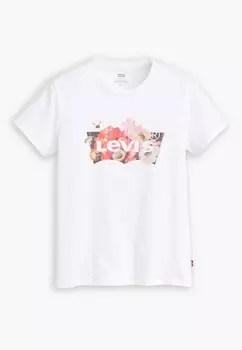 Футболка с принтом THE PERFECT TEE Levi's, белый