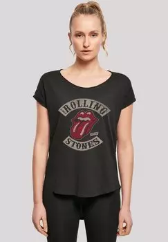 Футболка с принтом THE ROLLING STONES ROCKBAND TOUR F4NT4STIC, черный