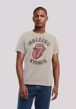 Футболка с принтом THE ROLLING STONES TOUR '78 F4NT4STIC, песочный