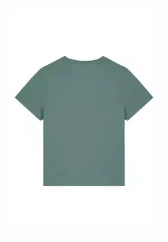 Футболка с принтом THE UNICORN watapparel, темно-зеленый