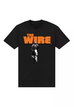 Футболка с принтом THE WIRE OMAR Henry Tiger, черный