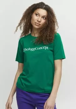 Футболка с принтом TheJoggConcept, серый деним