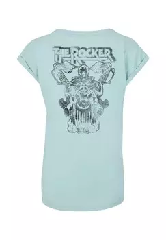 Футболка с принтом THIN LIZZY LOGO ROCKER Merchcode, синий