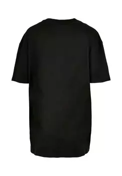 Футболка с принтом THIN LIZZY ROCKER SOLID BOYFRIEND Merchcode, черный
