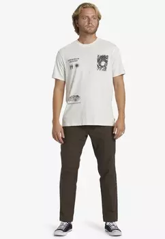 Футболка с принтом TIDAL RESEARCH Billabong, белый