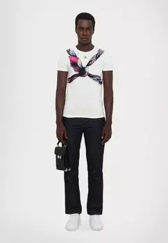 Футболка с принтом TIE BONDAGE PERU' UNISEX Vivienne Westwood, белый