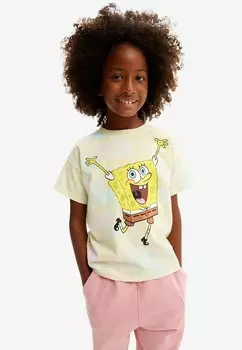 Футболка с принтом TIE-DYE SPONGEBOB Desigual, цвет multi coloured