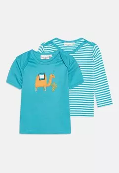 Футболка с принтом TILLY RETRO BABY UNISEX SET Sense Organics, цвет sky blue