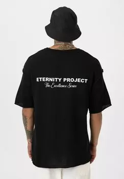 Футболка с принтом TIM dandalo, черный