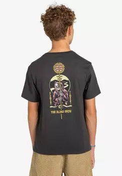 Футболка с принтом TIMBER OMEN TEES KTA0 Element, цвет off black