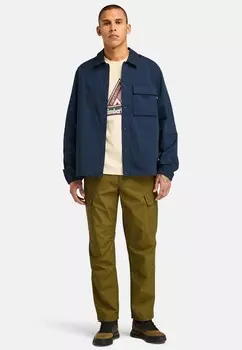 Футболка с принтом Timberland, бежевый