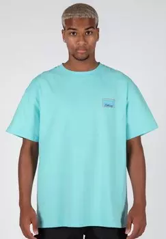 Футболка с принтом TIRANA Wrong Friends, синий