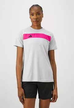 Футболка с принтом TIRO25 ESSENTIALS adidas Performance, светло-серый