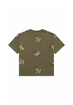 Футболка с принтом TNLEX OS SS The New, зеленый