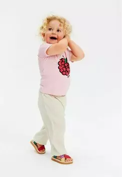 Футболка с принтом TNSJOANNA The New Siblings, цвет pink nectar