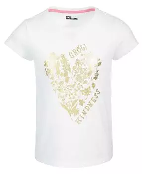 Футболка с принтом Toddler & Little Girls Grow Kindness, созданная для Macy's Epic Threads