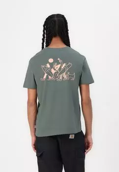 Футболка с принтом TOGETHER PREMIUM UNISEX Billabong, черный