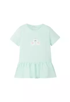 Футболка с принтом TOM TAILOR, цвет soft sugar green
