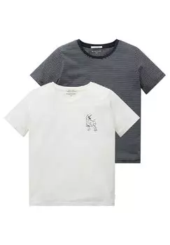 Футболка с принтом TOM TAILOR, цвет white
