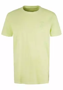 Футболка с принтом Tom Tailor, светло-зеленый
