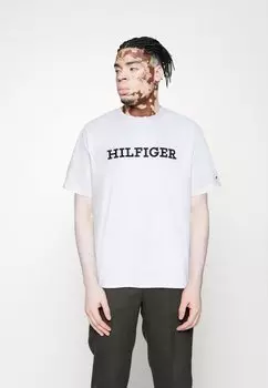 Футболка с принтом Tommy Hilfiger, белый