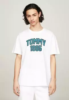 Футболка с принтом Tommy Jeans, белый