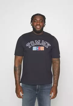 Футболка с принтом Tommy Jeans by Tommy Hilfiger, темно-синий