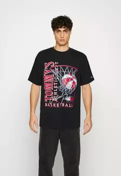 Футболка с принтом Tommy Jeans, черный