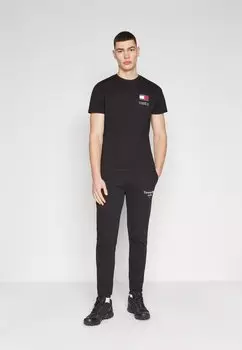Футболка с принтом Tommy Jeans, черный