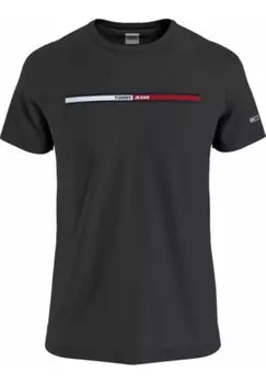 Футболка с принтом Tommy Jeans, черный