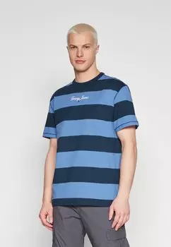 Футболка с принтом Tommy Jeans, темно-синий