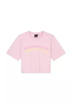 Футболка с принтом Tomorrowland Store, розовый